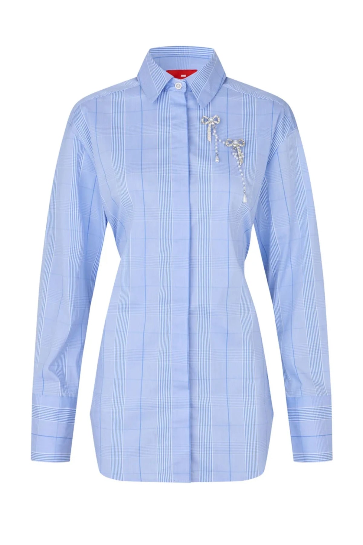 Graciecras Shirt - Blue Check
