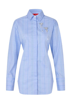 Graciecras Shirt - Blue Check
