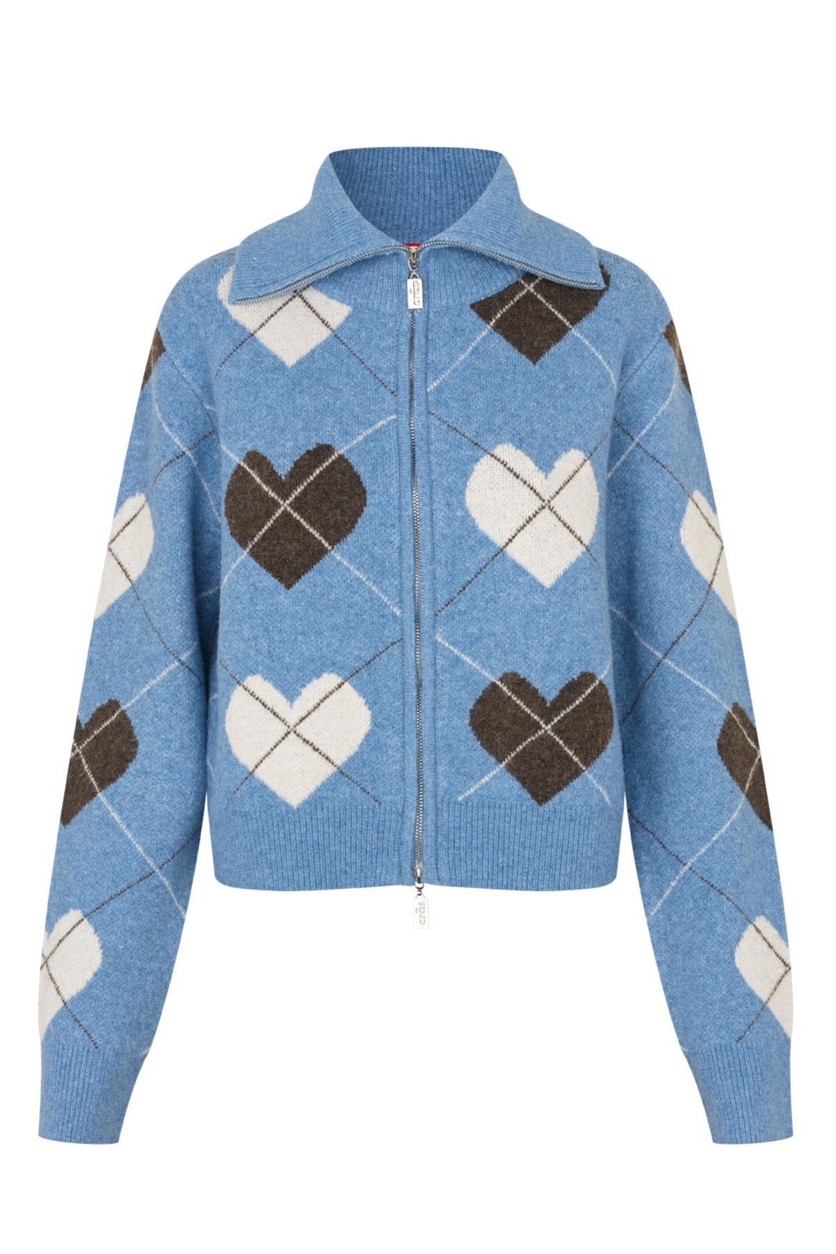 Siricras Cardigan - Blue Hearts