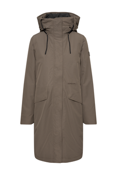 Lilian Wns Parka - Mocha Brown