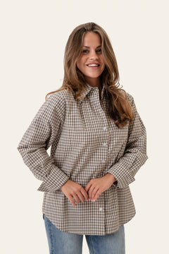 Isabellaic Shirt - Brown Checks