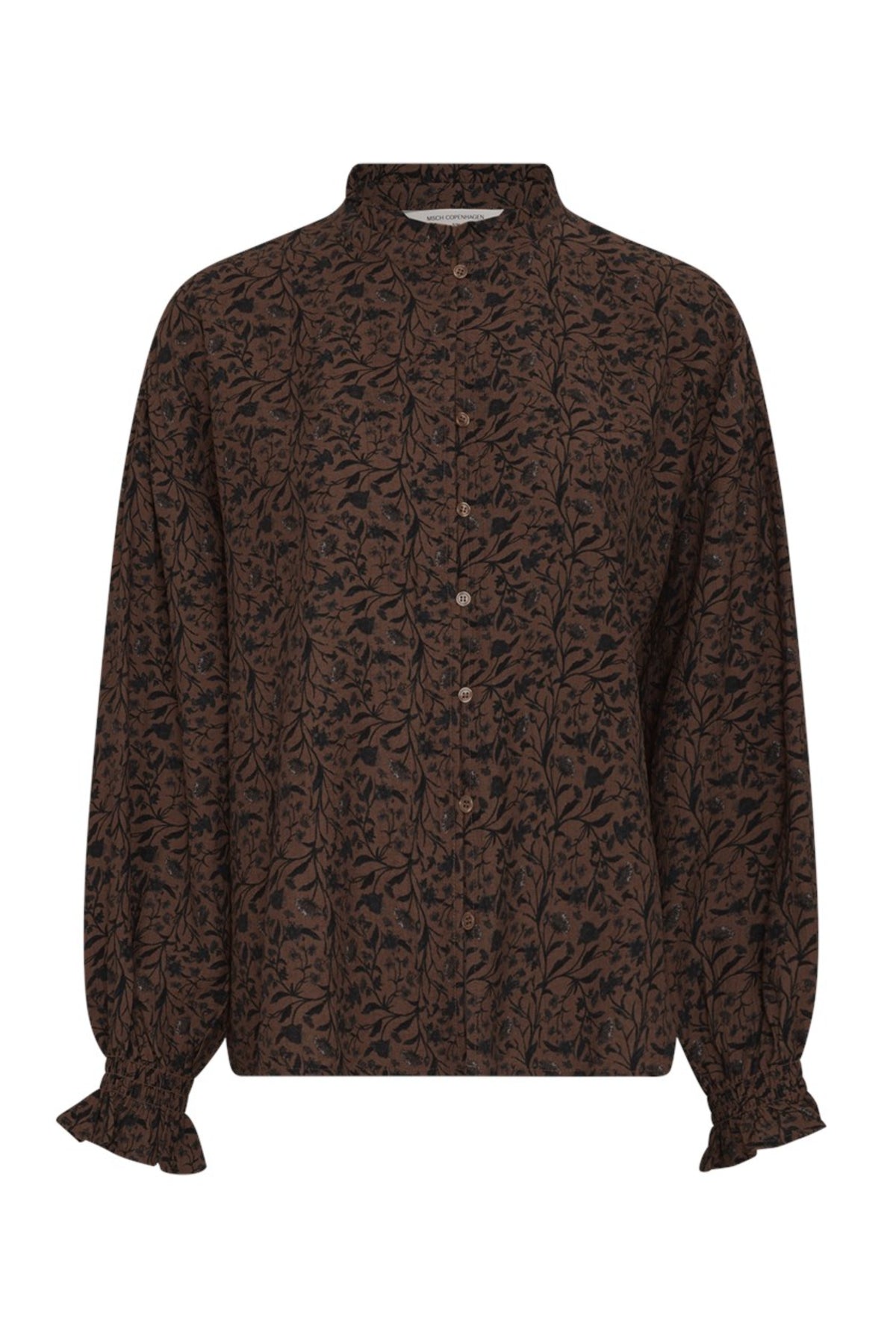 Michella Shirt Aop - Hot Fudge Flwr