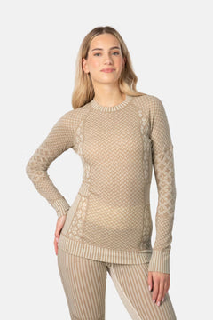 Smekker Long Sleeve Baselayer - Light Brown