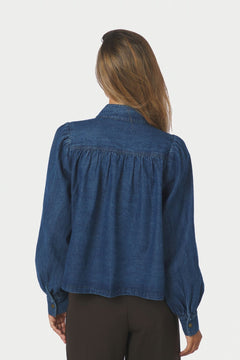 Melya Denim Shirt - Blue