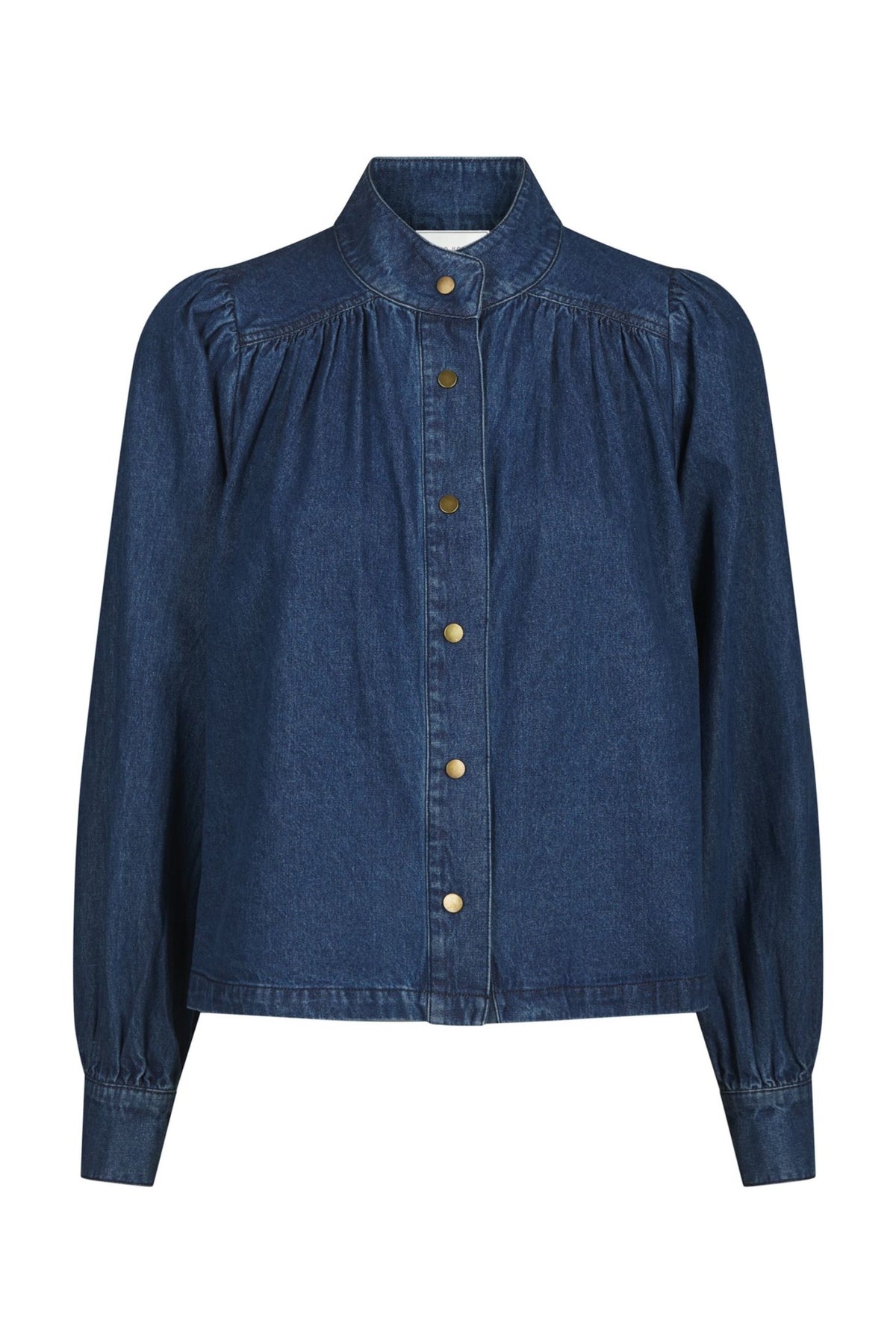 Melya Denim Shirt - Blue