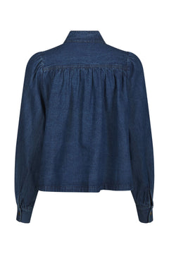 Melya Denim Shirt - Blue