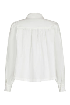 Melya Poplin Shirt - White
