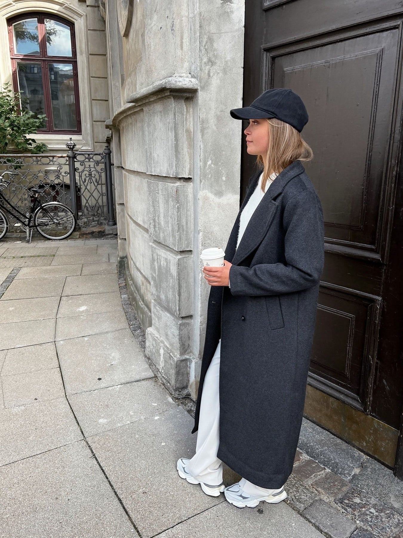 Williams Wool Coat - Dark Grey