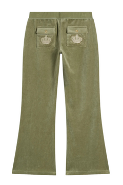 Regal Rebelle Caisa Ultra Low Rise Pant - Oil Green