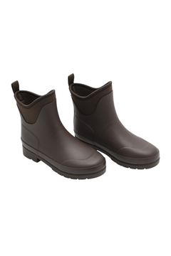 Casetta Rubberboot Low - Dark Brown