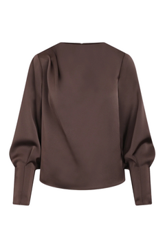 Kirstine Blouse - Black Coffee