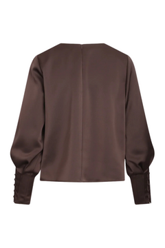 Kirstine Blouse - Black Coffee