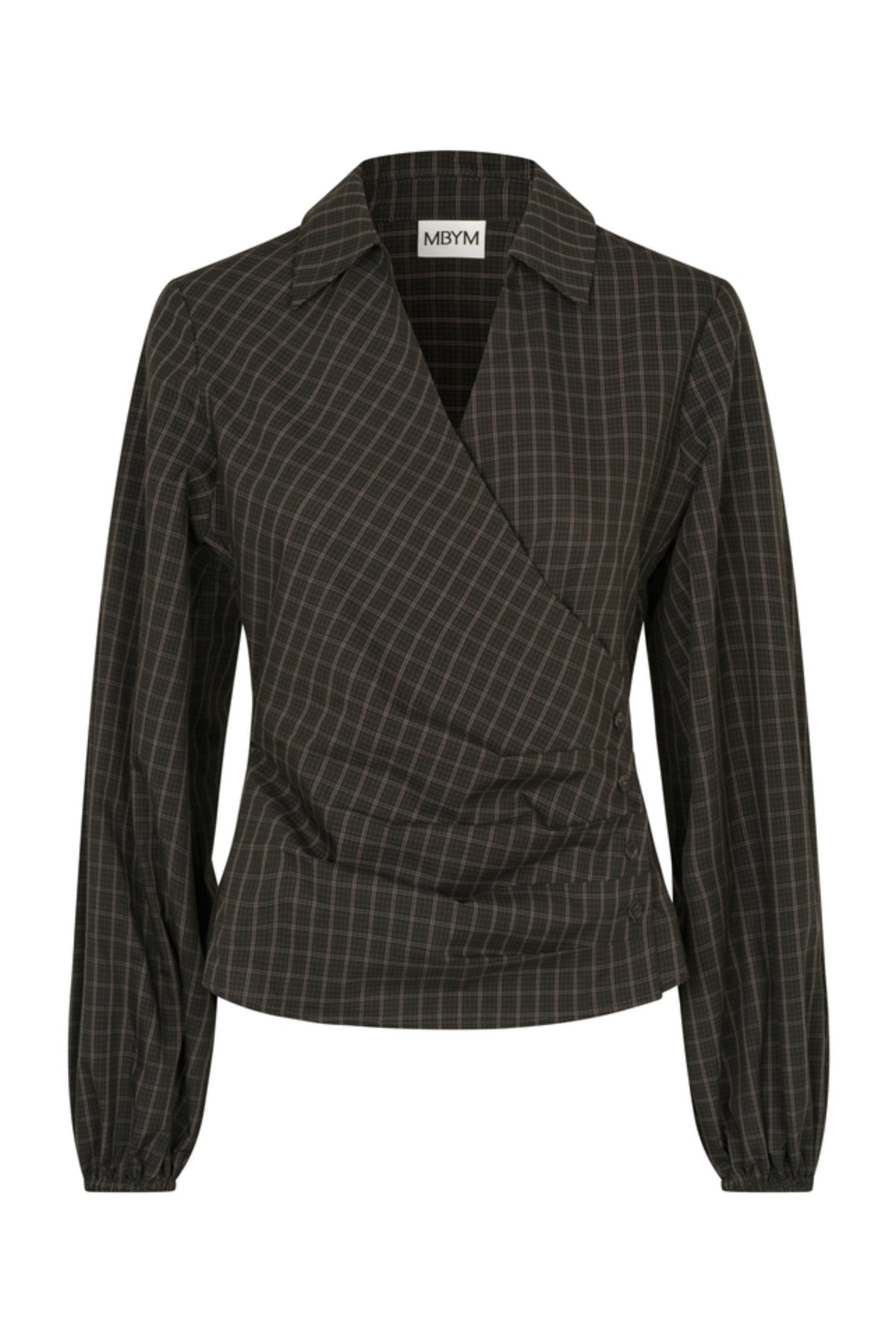 Gerrida-M - Black Brown Check