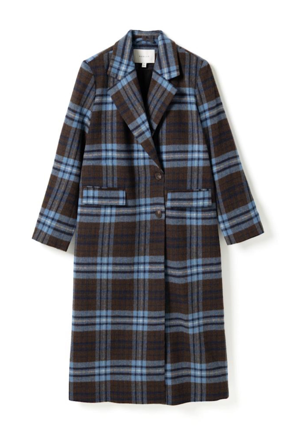 N-Jaci Coat - Daliyah Blue Check
