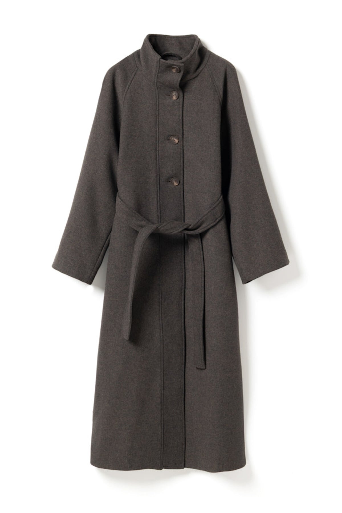 N-Marcie Coat - Chocolate Melange