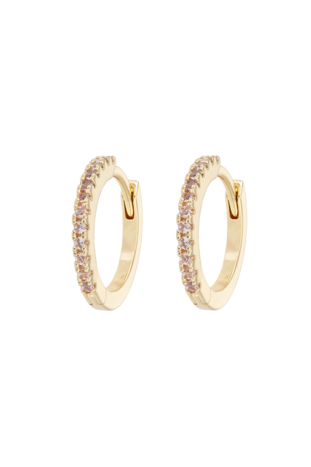 Medium Hoops - Brown