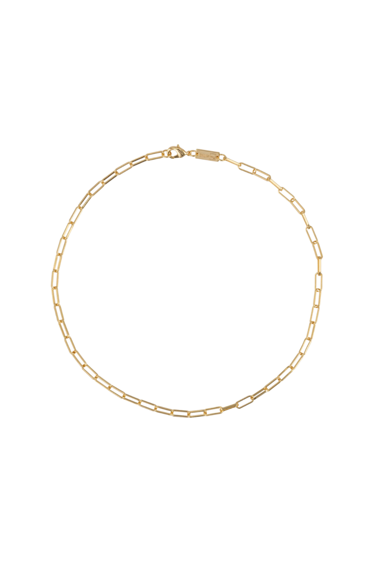 Thick Chain Necklace 40 Cm - Gold