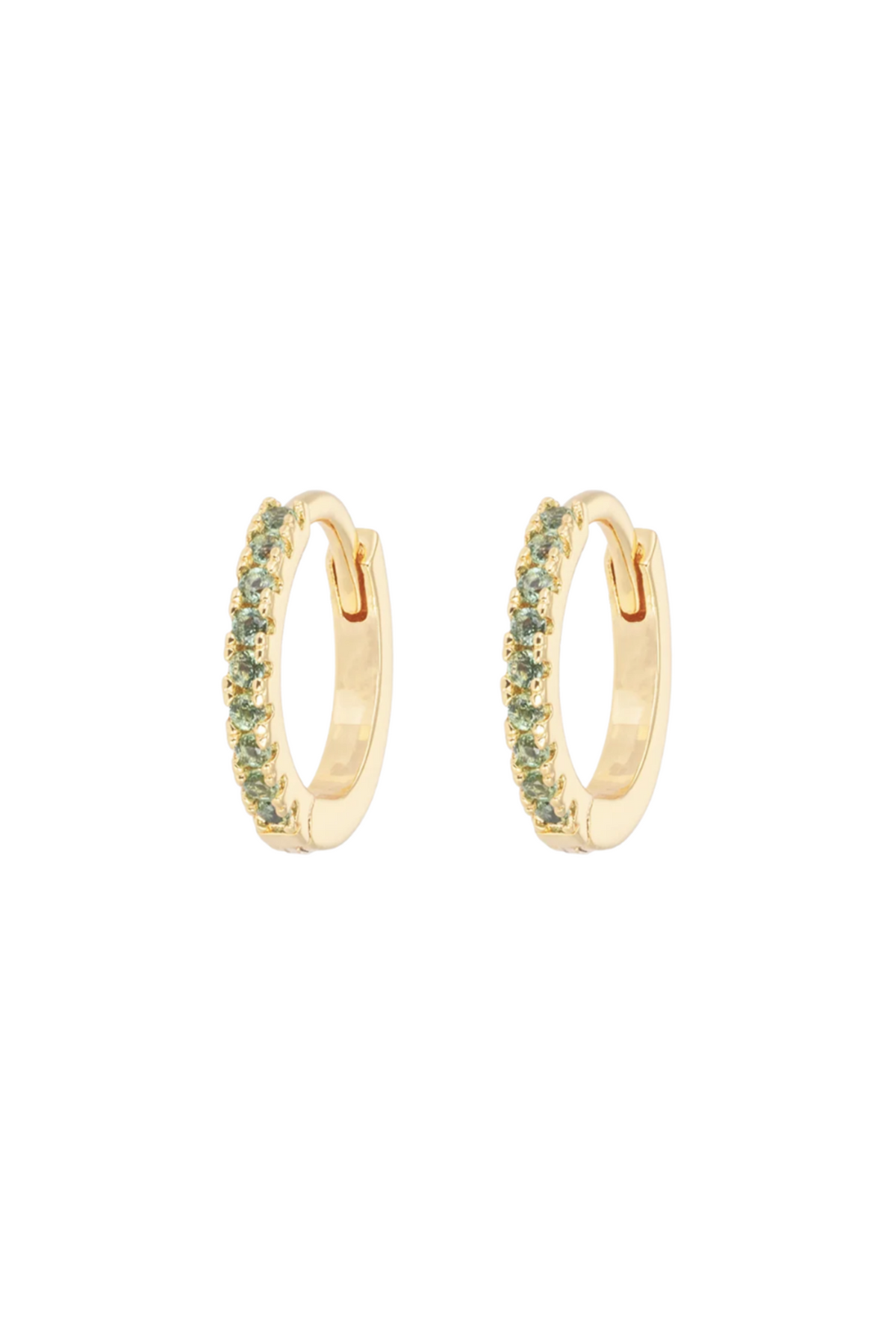 Small Hoops - Mint
