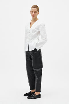Olseniw Fitted Shirt - Pure White