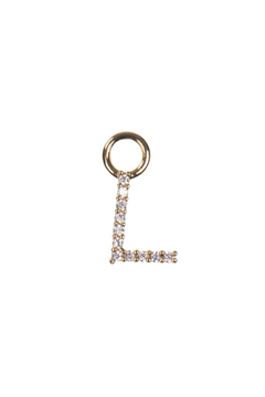 Letter Charm - Gold