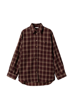 N-Marlon Shirt - Dafnee Brown Check