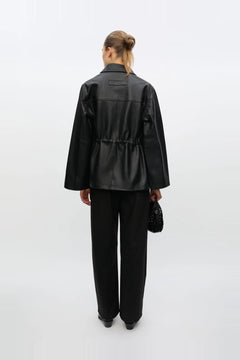 Salaax Leather Jacket 16270 - Black