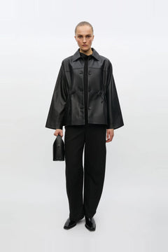 Salaax Leather Jacket 16270 - Black