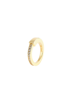 Pendome Introverso Pavé Ring - Gold