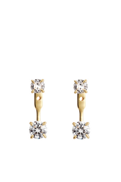 Double Eterno Earrings - Gold