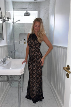 Andreaic Lace Dress - Black