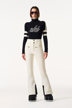 Aurora High-Waist Ski Pant - Snow White