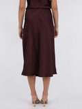 Bovary Skirt - Vinröd