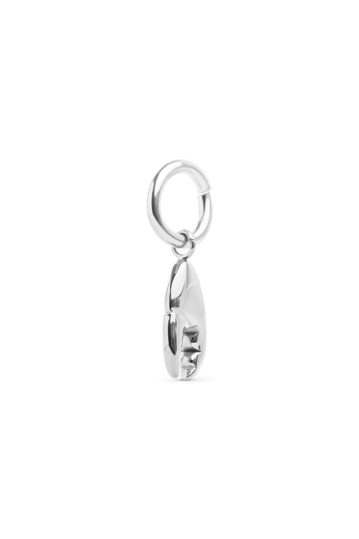 Valerie Lobster Claw Charm - Silver