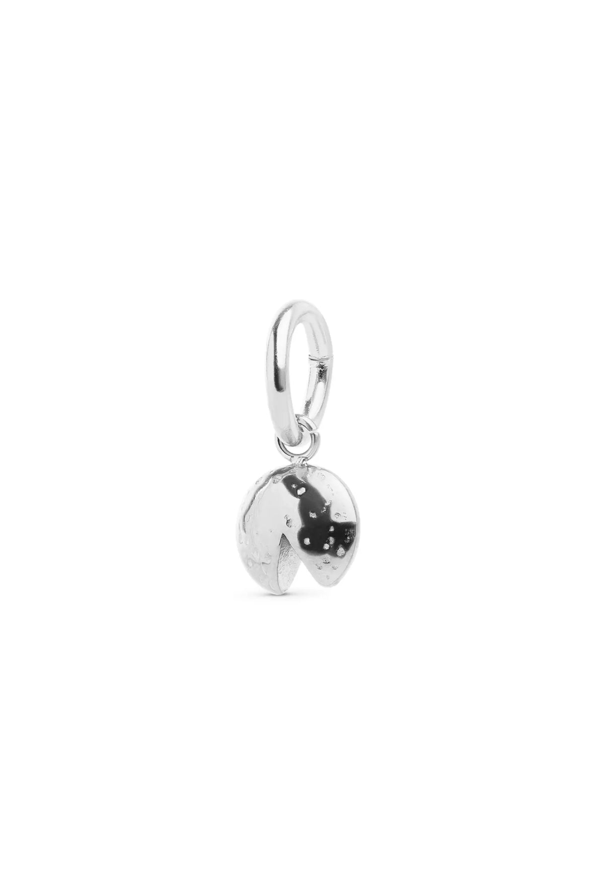 Minoo Fortune Cookie Charm - Silver