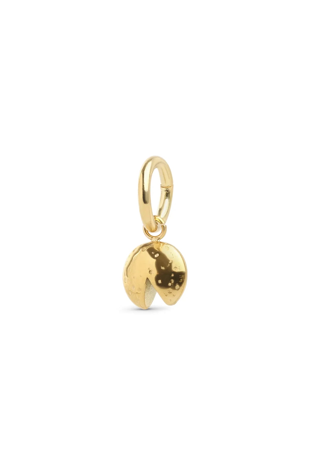 Minoo Fortune Cookie Charm - Gold