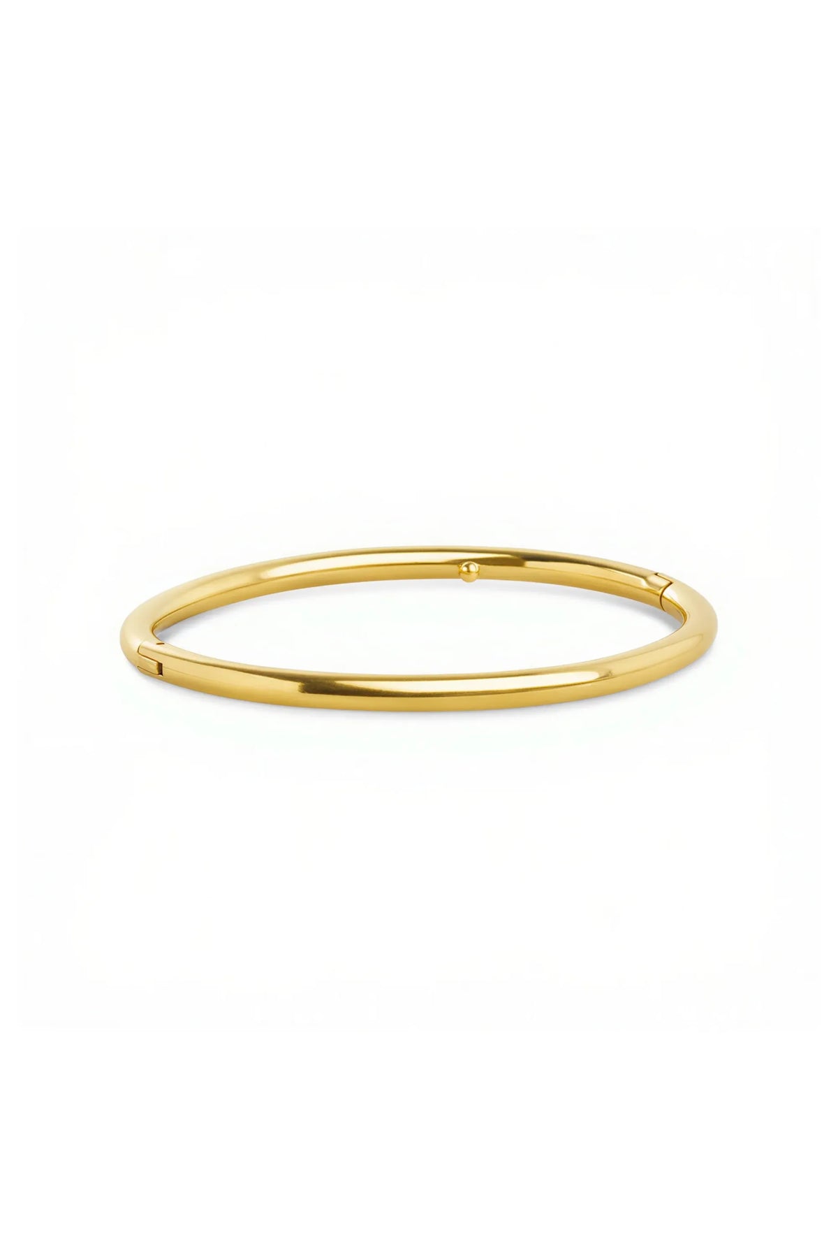 Peg Sleek Bangle Bracelet - Gold