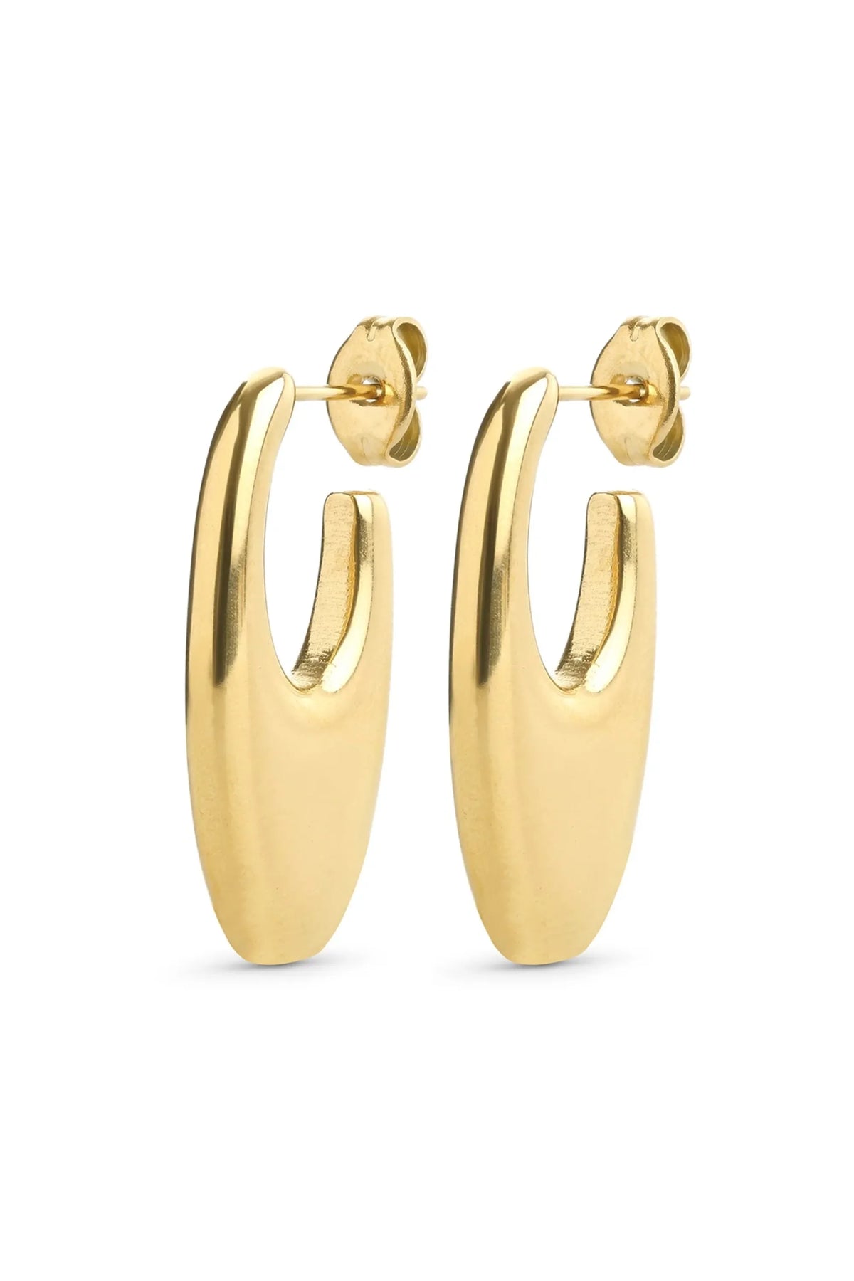 Runa Liquid Earrings - Gold