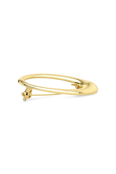 Illiona Sleek Brooch - Gold