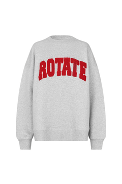 Heavy Sweat Crewneck - Light Grey Melange