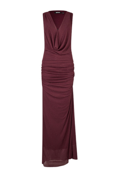 Maxi Halterneck Dress - Port Royale Comb.