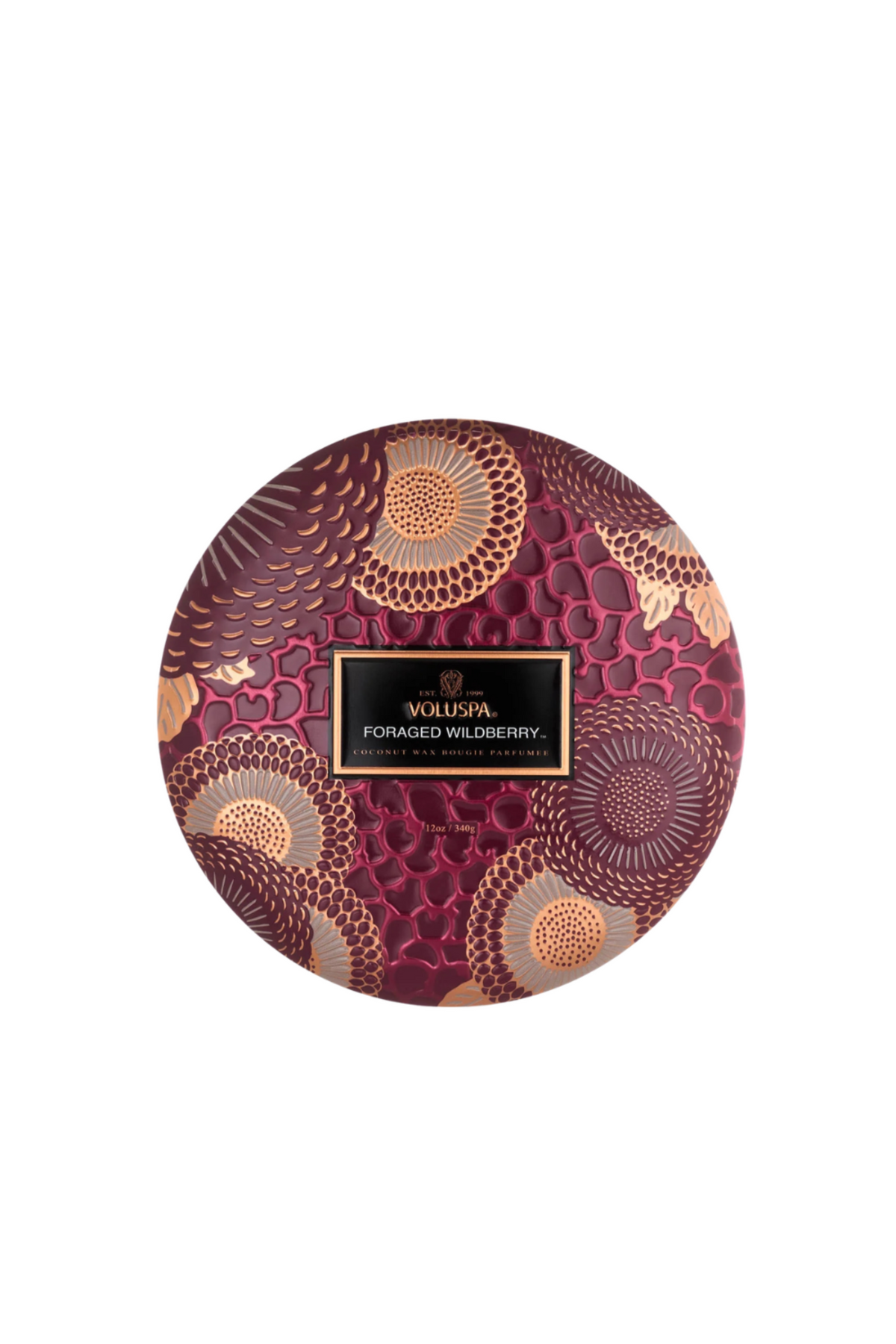 3-Wick Tin Candle - Foraged Wildberry