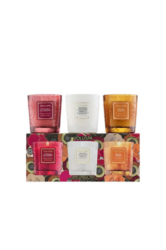 Icons Demi Candle Trio - Foraged/Tahitian/Baltic