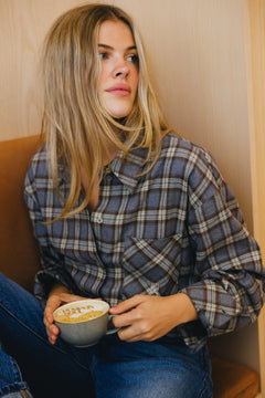 Mathilde Check Shirt - Blue