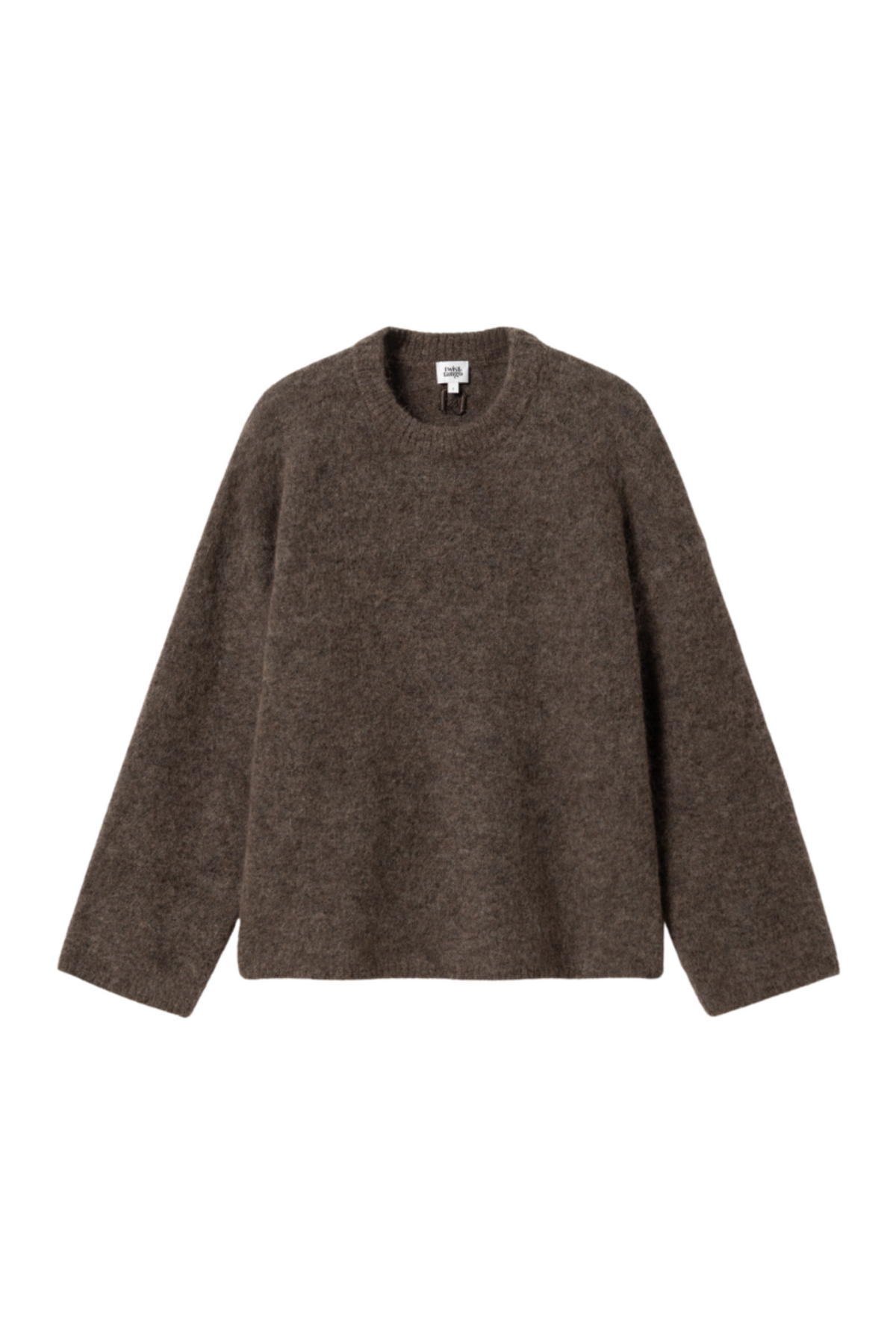 Mireya Knitted Sweater - Dk Taupe