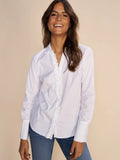 Sybel Satin Shirt - Vit