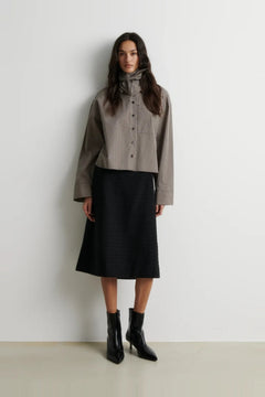 Redford Tie Shirt - Chinchilla