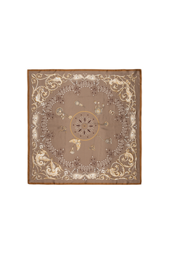 Lola Silk Scarf - Terracotta