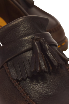 Adrian Ys Ambassador Leather Loafers - Dark Brown