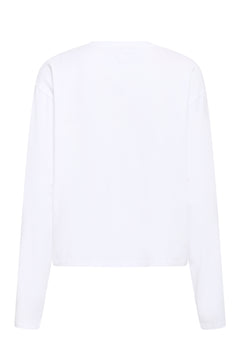 Gztima Ls Tee - Bright White