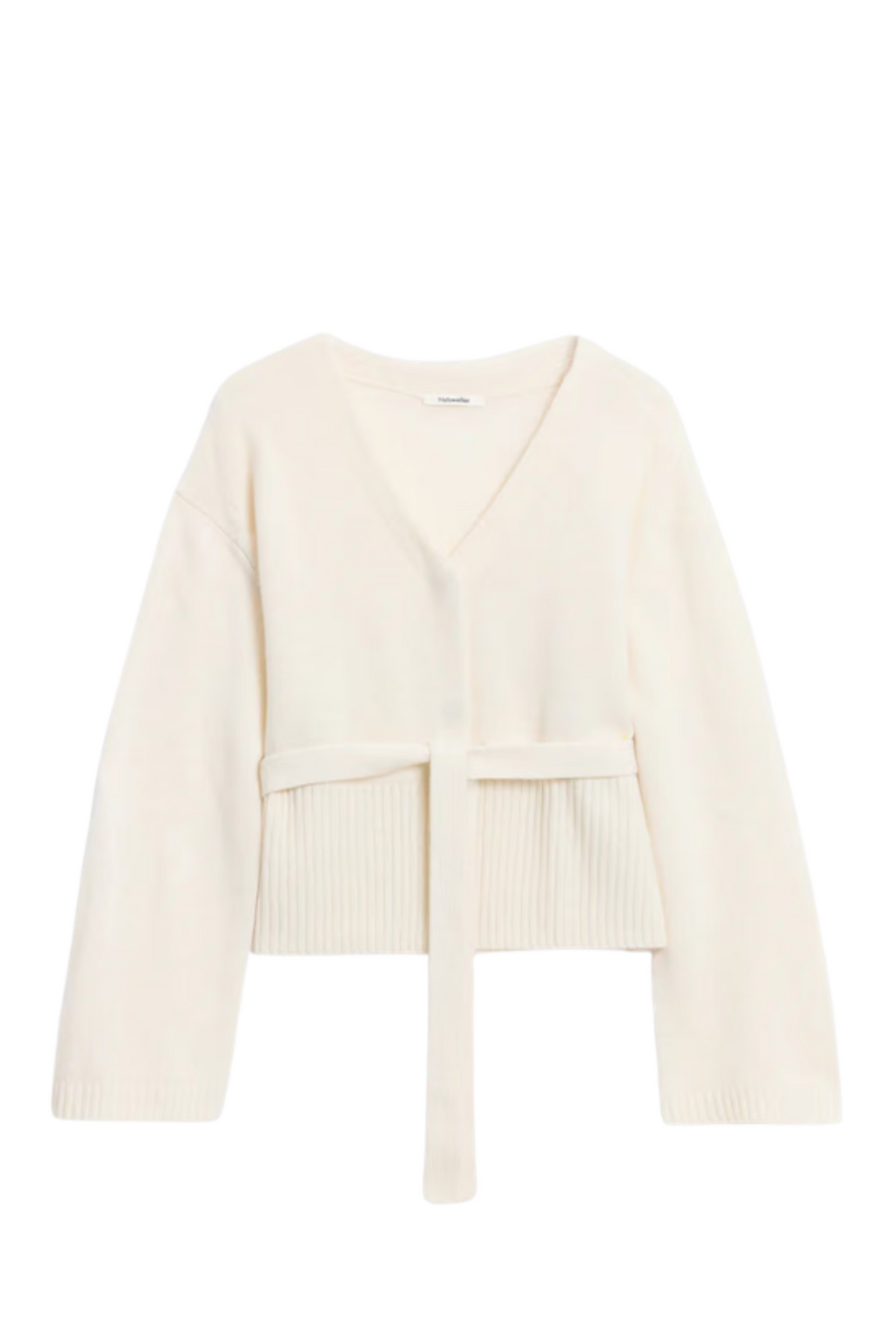 Mila Wrap Cardigan - Ecru
